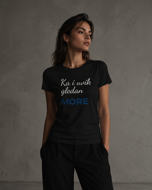 Ka i Uvik Gledan More - Women's T-shirt, short sleeves