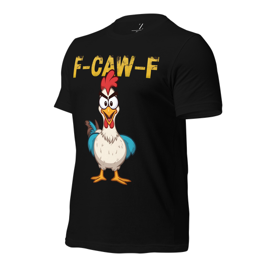 F-CAW-F - Unisex Crna Pamučna majica