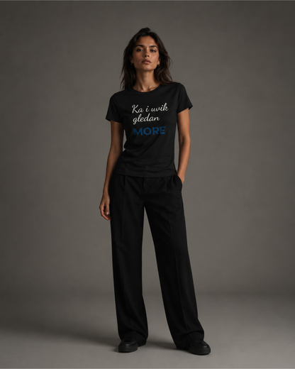 Ka i Uvik Gledan More - Women's T-shirt, short sleeves