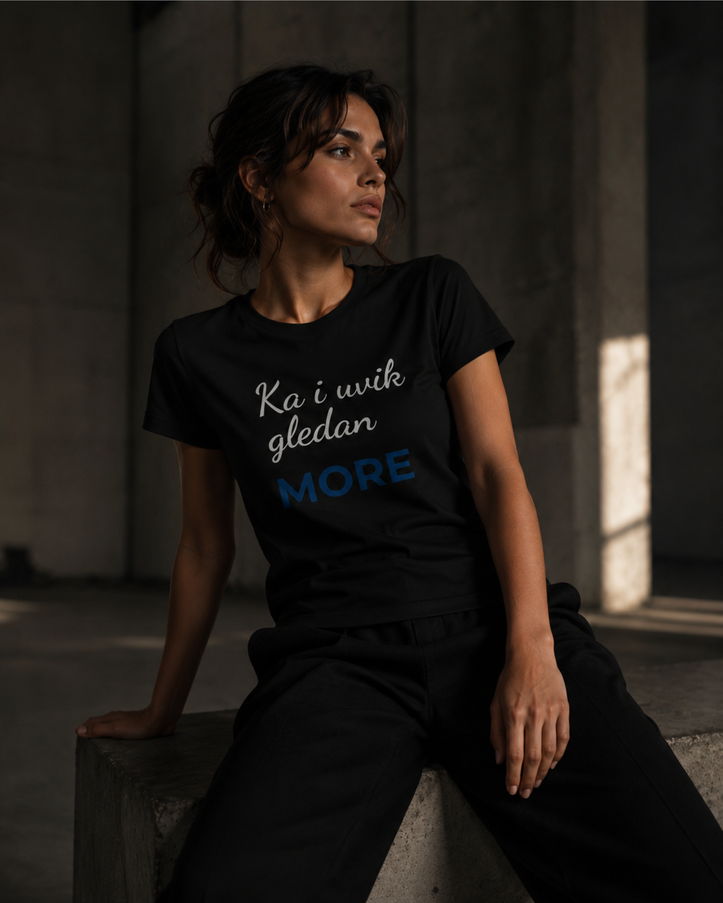 Ka i Uvik Gledan More - Women's T-shirt, short sleeves