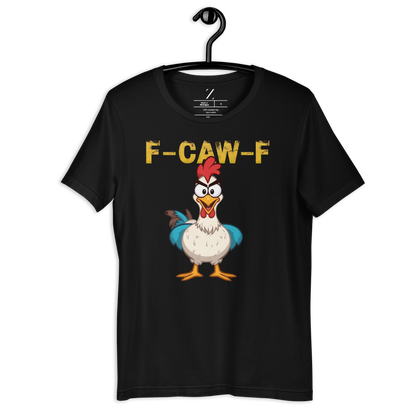F-CAW-F - Unisex Crna Pamučna majica